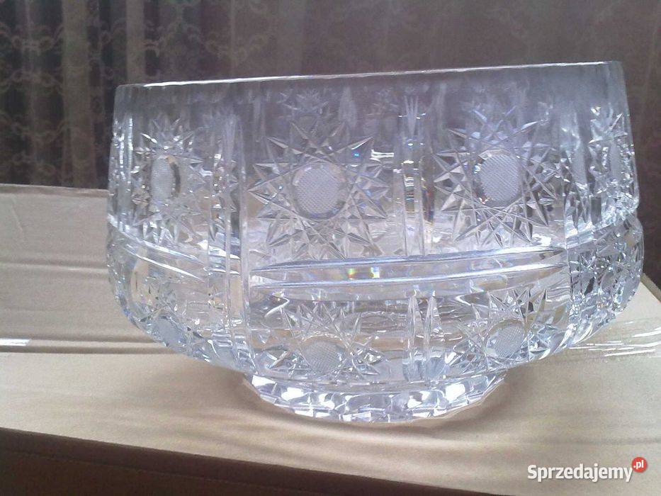 Owocarka kryształowe 2 sztuki z czasów PRL Pozostałe