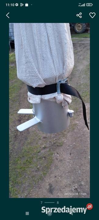 Zawór big bag materiał siewny pelet pomorskie sprzedam