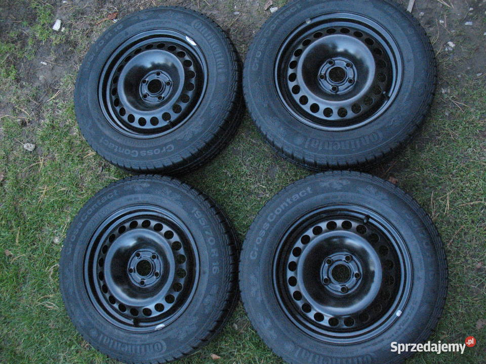 opony zimowe 19570 r16 continental sprzedam