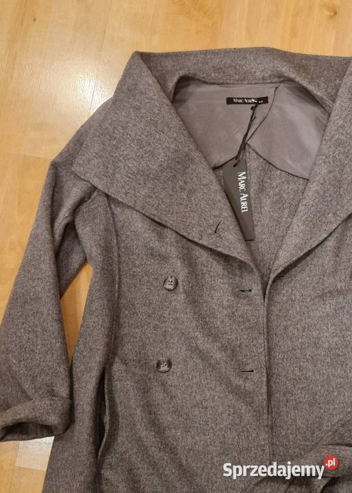 Damska kurtka z natwełny Marc Aurel szara nowa z lubelskie Lublin