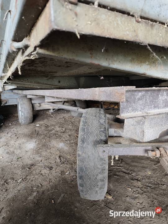Przyczepa rolnicza samoróbka nieuszkodzony Oleksów