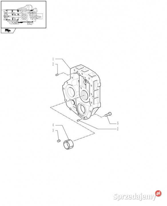 Holland T6010 Tuleja 9002mm id x 10005mm x