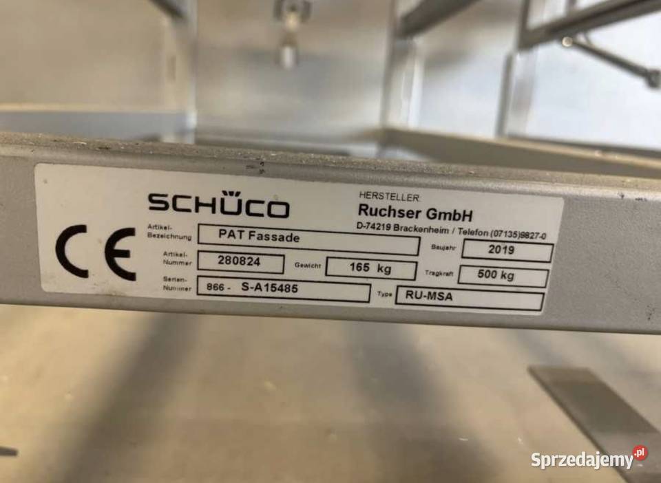 Schco PAT Fassade 2 Stół montażowy jezdny