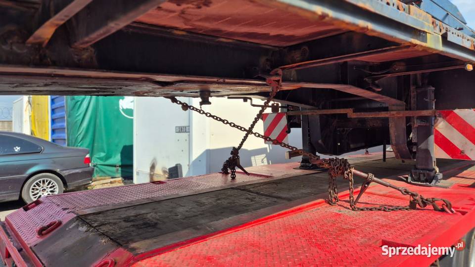 Krone SD Naczepa niskopodwozie jumbo 3 osie Przyczepy i naczepy