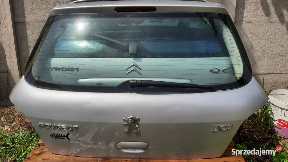 klapa peugeot 307 hatchback lak EZRC kompletna osobowe Dębno