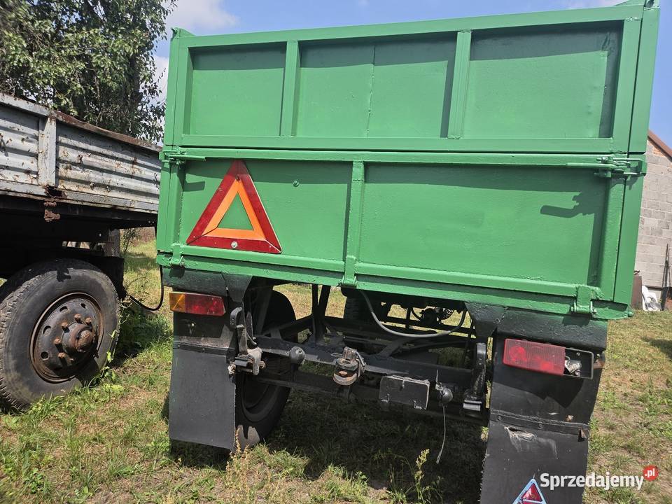 Przyczepa rolnicza Autosan D44 35t do zboża łódzkie Złoczew