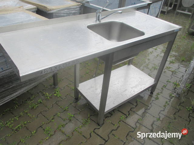 Zlew Gastronomiczny Z Miejscem Na Zmywarkę Ostrów Wielkopolski