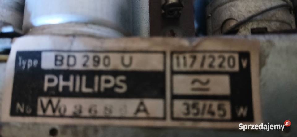 Radio lampowe firmy Philips małopolskie