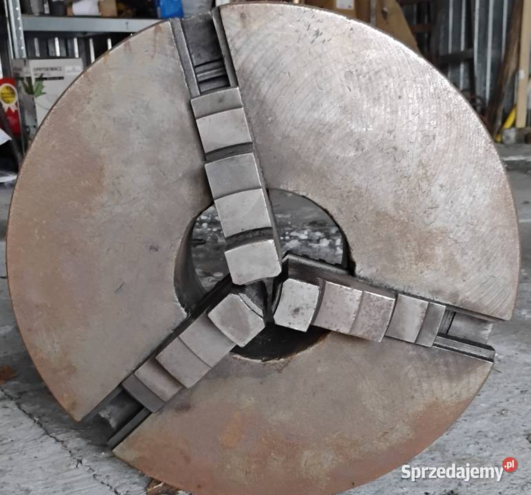 Uchwyt tokarski 400 mm Frezarki i strugi podkarpackie