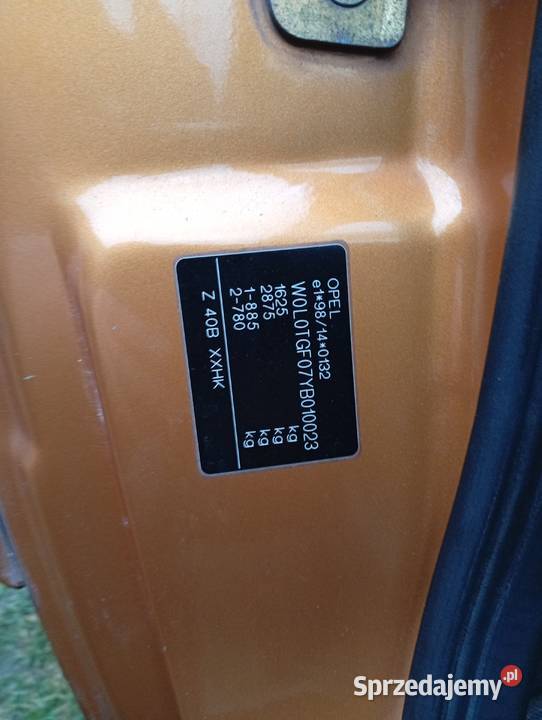 Sprzedam opla 1796cm3 Poniatowa