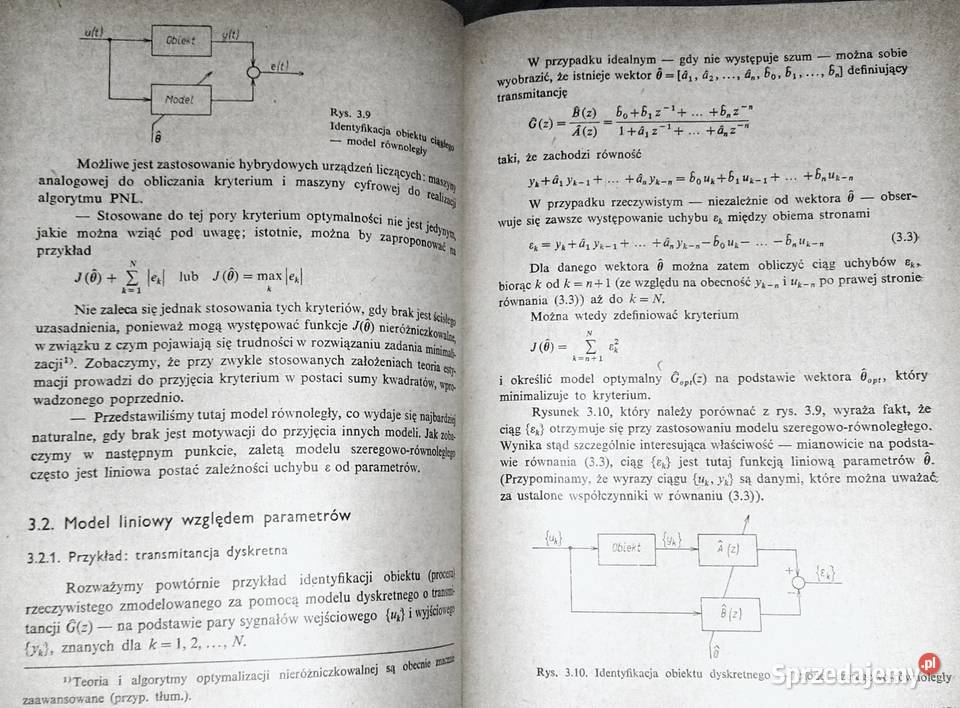 Automatykaukłady liniowe Identyfikacja Tom 2 P lubelskie sprzedam