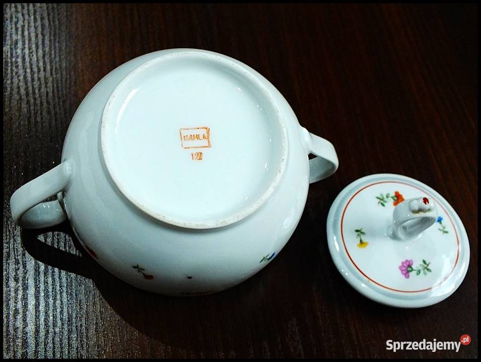 Cukiernica KAHLA 127 Porcelanowa Cukierniczka w Porcelana i szkło Żary