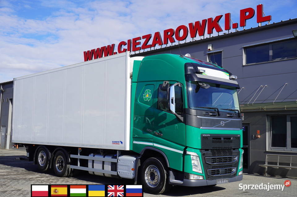 Volvo FH 500 6x2 E6 Chłodnia Schmitz 19 EPAL małopolskie Kraków
