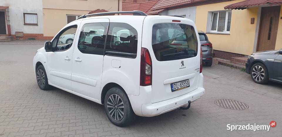 Peugeot Partner 16HDI 2015r nieuszkodzony Dzierżoniów