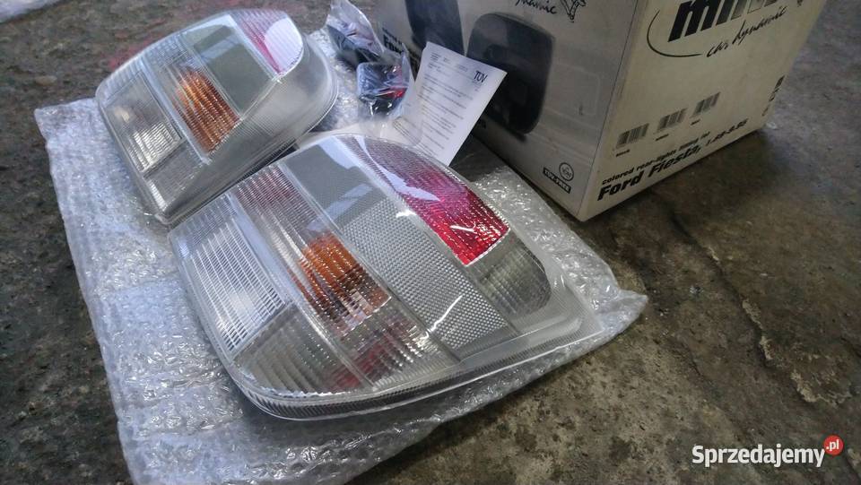 Lampy tylne nowe Ford Fiesta Mk3 białe Fifft MHW Włocławek sprzedam