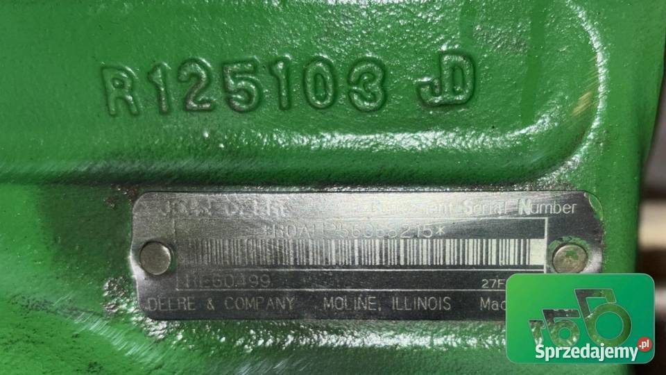 Przedni most R125106 R97612 R112859 John Deere Wilkowo sprzedam