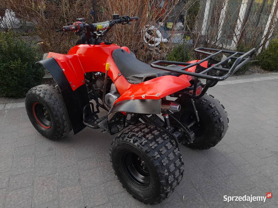 quad 125 wsteczny bieg bombarierdo jazdyzadbany