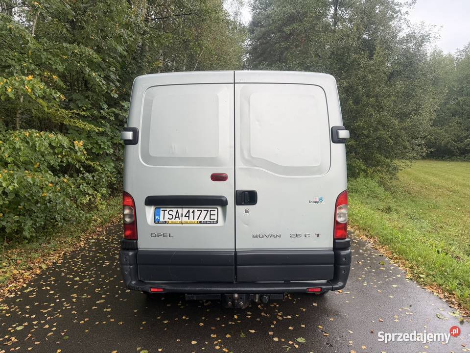 Opel movano 25 cdti doinwestowany nieuszkodzony Staszów sprzedam