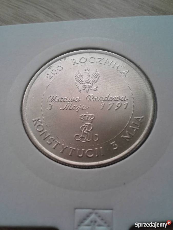 10 000 200 r Konstytucji III Maja1991mennicza Konin