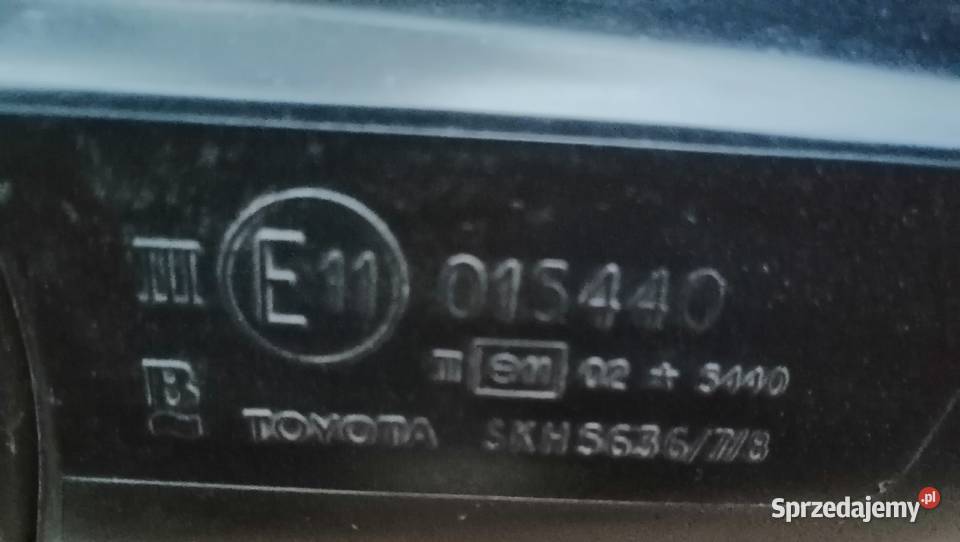 Lusterka elektryczne P i L Toyota Avensis 2001r Części samochodowe Tarnów