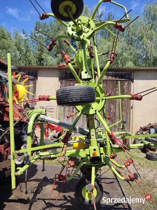 Przetrząsarka 6 karuzelowa CLAAS VOLTO 640 deutz nieuszkodzony wielkopolskie Przemęt sprzedam