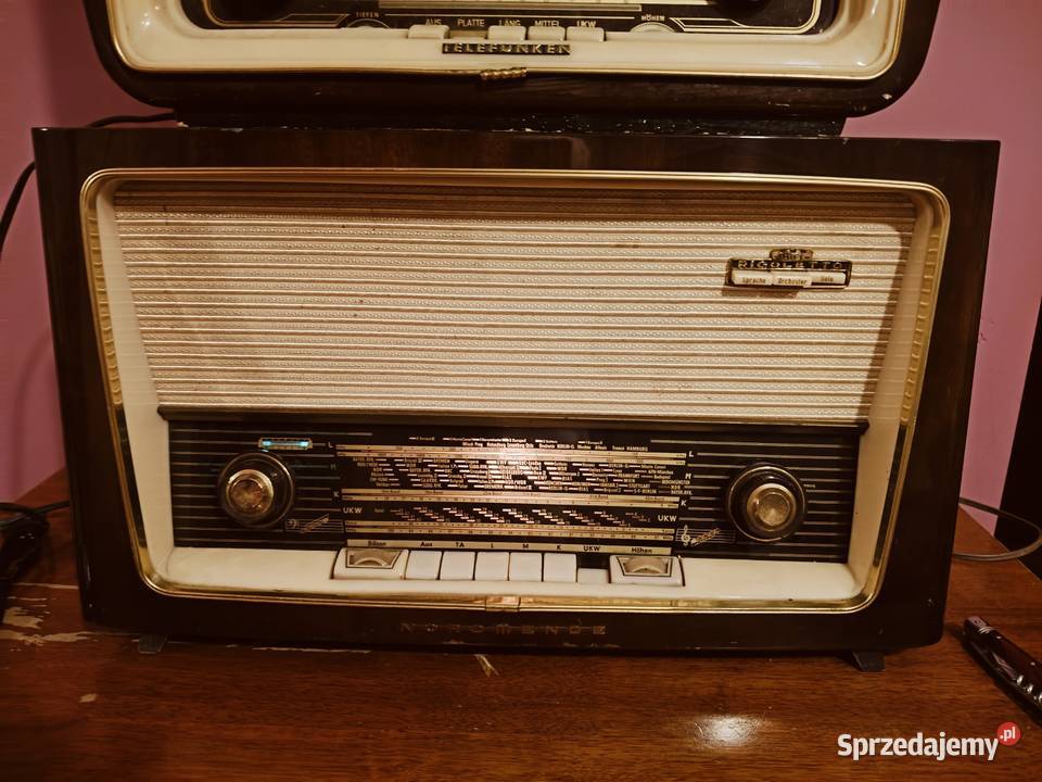 Stare radia super stan Telefunken lampowy z 50 Pozostałe Sandomierz