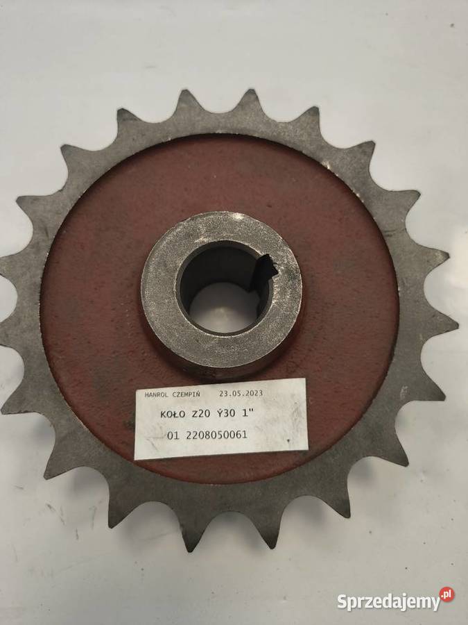 Koło Zębate Z20 FI 30 1 Rozrzutnik Obornika Szczecin