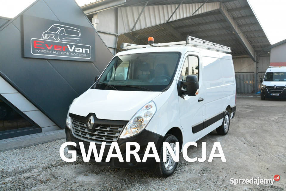 Renault Master L1H1 3 osobowy bagażnik full biały Warszawa