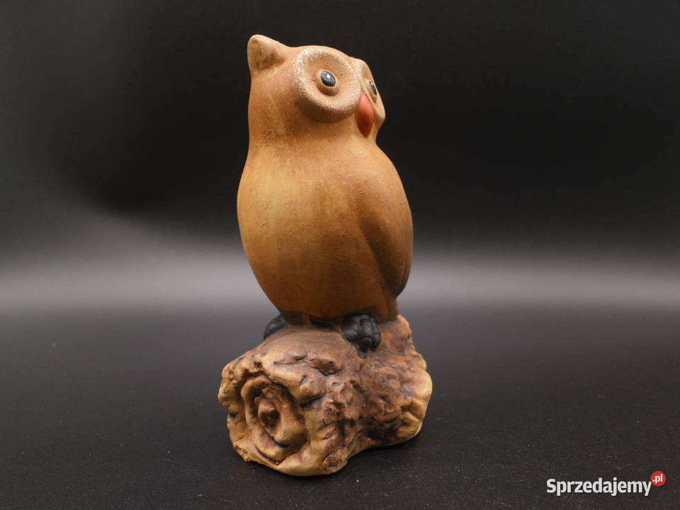 Ceramiczna figurka sowa