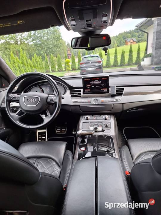 Audi S8 Audi S8D4V8T 520 zadbany serwisowany ASO srebrny