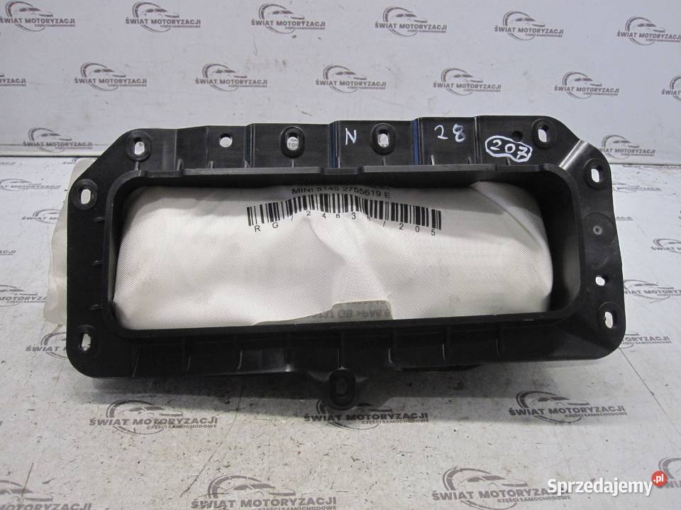 MINI COOPER II R56 12r Poduszka pasażera AIRBAG osobowe