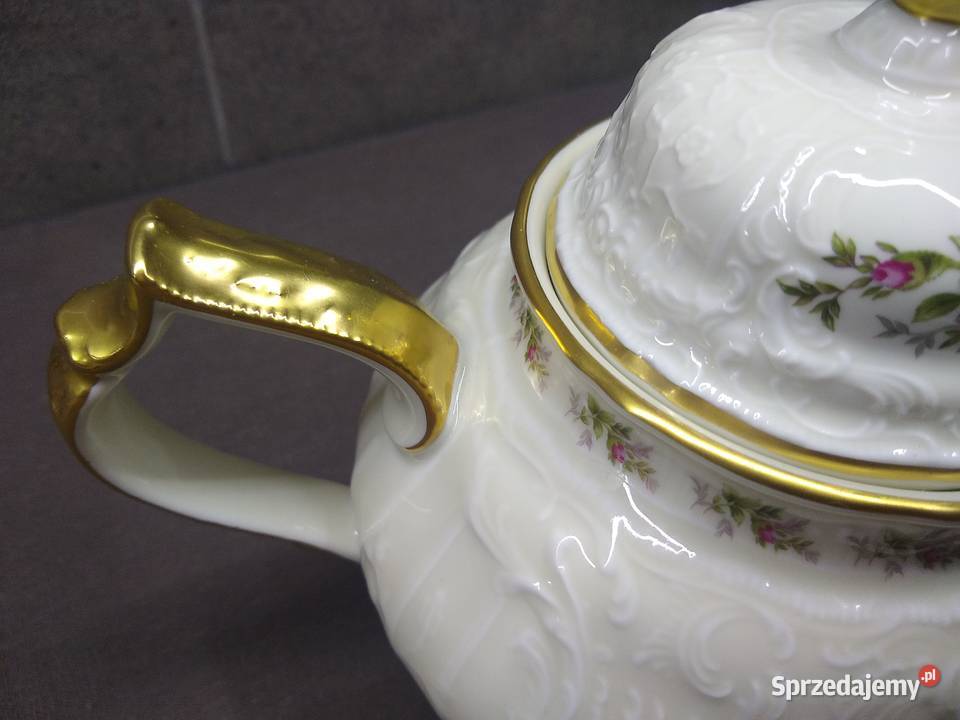 Dzbanek do herbaty Rosenthal Sanssouci Moosrose Kalisz