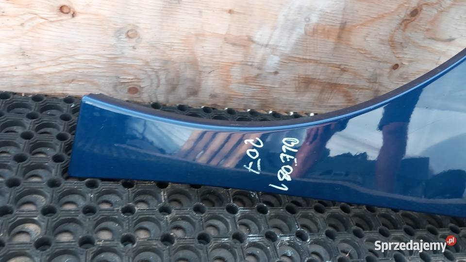 PEUGEOT 207 BŁOTNIK PRZÓD LEWY KPSC Zbierkowo