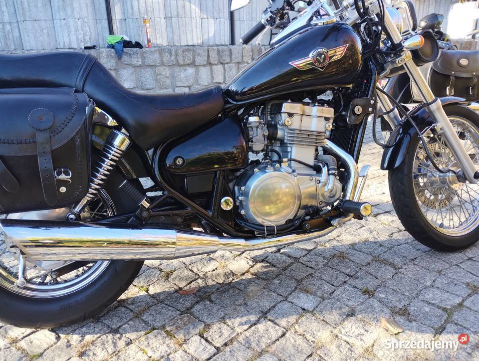 Kawasaki EN500 potwierdzony przebieg cruiser łódzkie Wieluń