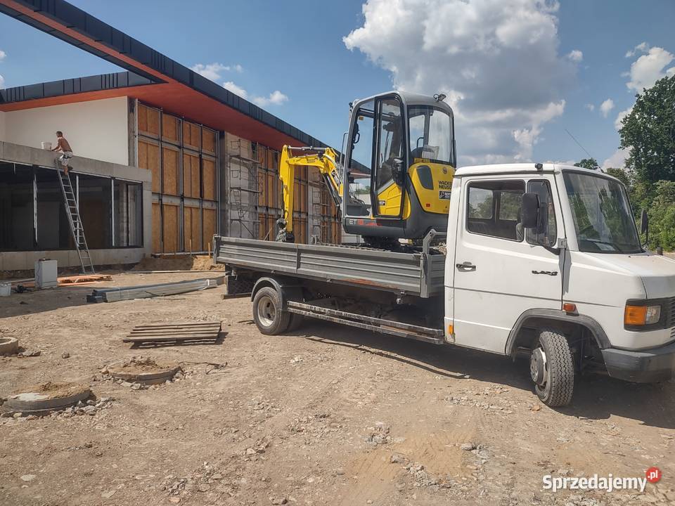 Koparka midi plus wywrotka Płochocin