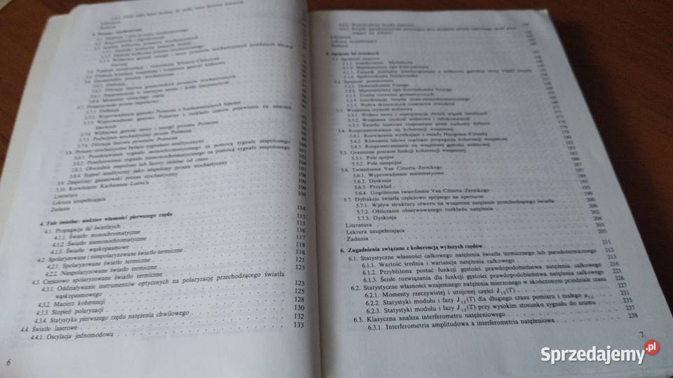 Optyka statystyczna Joseph W Goodman Gdańsk