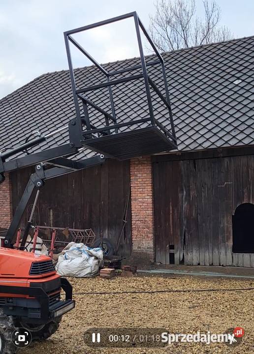 Kosz do mini traktorka na tur Leśnictwo Frydrychowice sprzedam