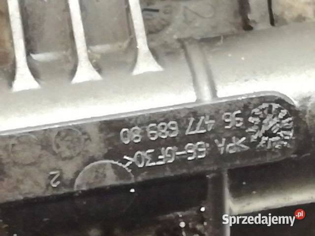 OBUDOWA TERMOSTATU 9647768980 Peugeot 307 16 D Rok produkcji 2005 Termostaty