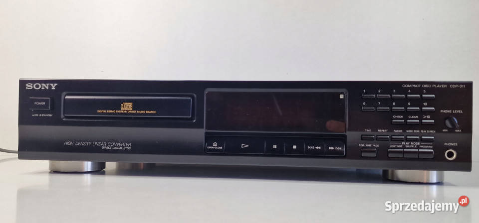 SONY CDP 311 odtwarzacz kompaktowy CD player Międzychód