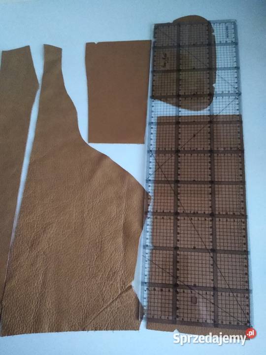 Skóra 178 g Licowa Włoska Brązowy Musztardowy Gdańsk