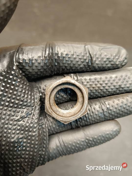 Nakrętka zębatki zdawczej mocowanie napęd silnik Mocowania i  śruby małopolskie Gołaczewy