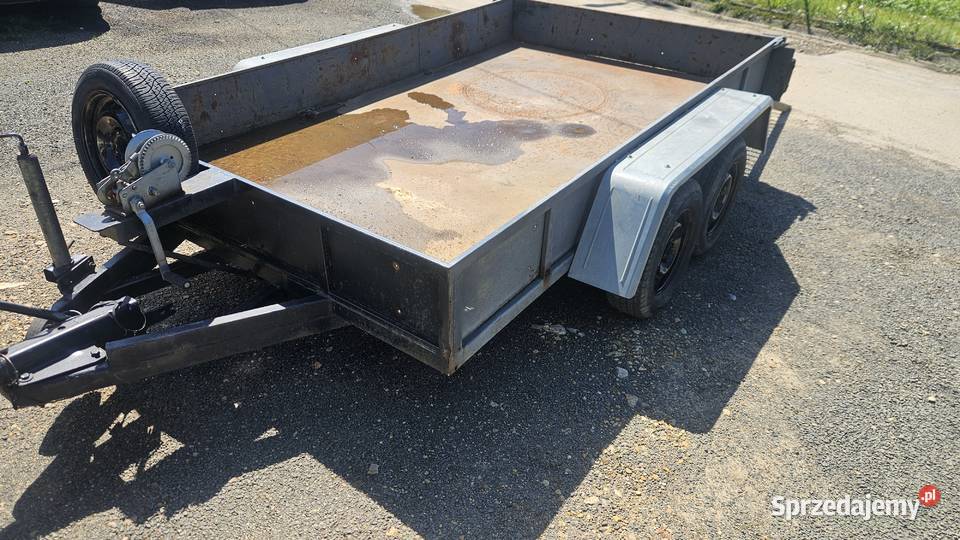 Przyczepka laweta tandem traktor bez rejestracji Chrzanów