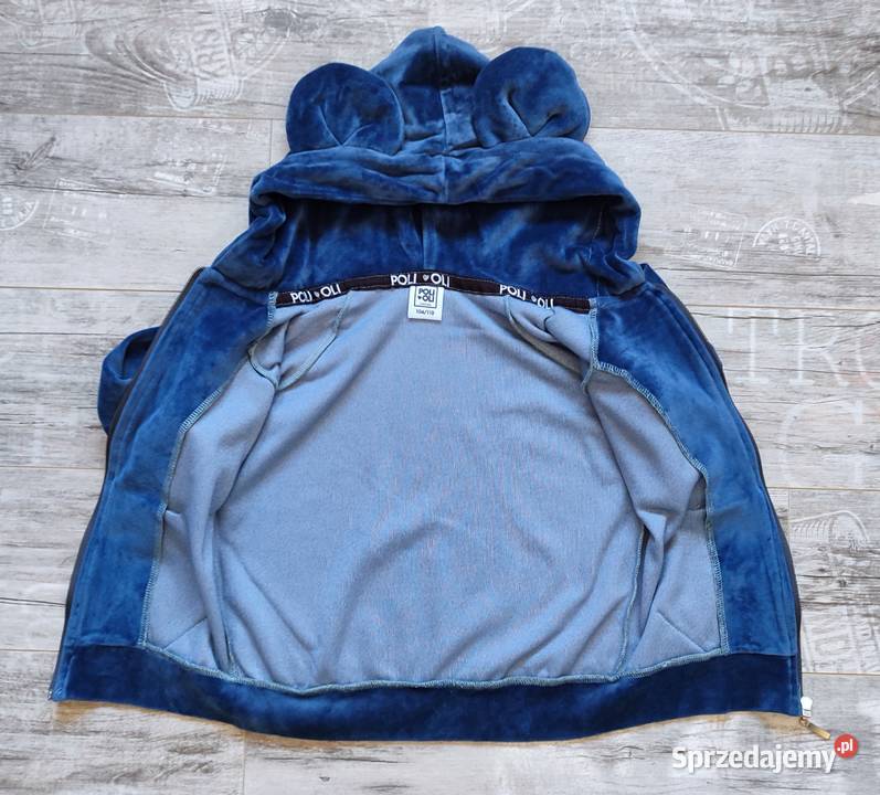 Nowa bluza welurowa Teddy Poli Oli Uniseks Bluzy Bluzy śląskie Katowice