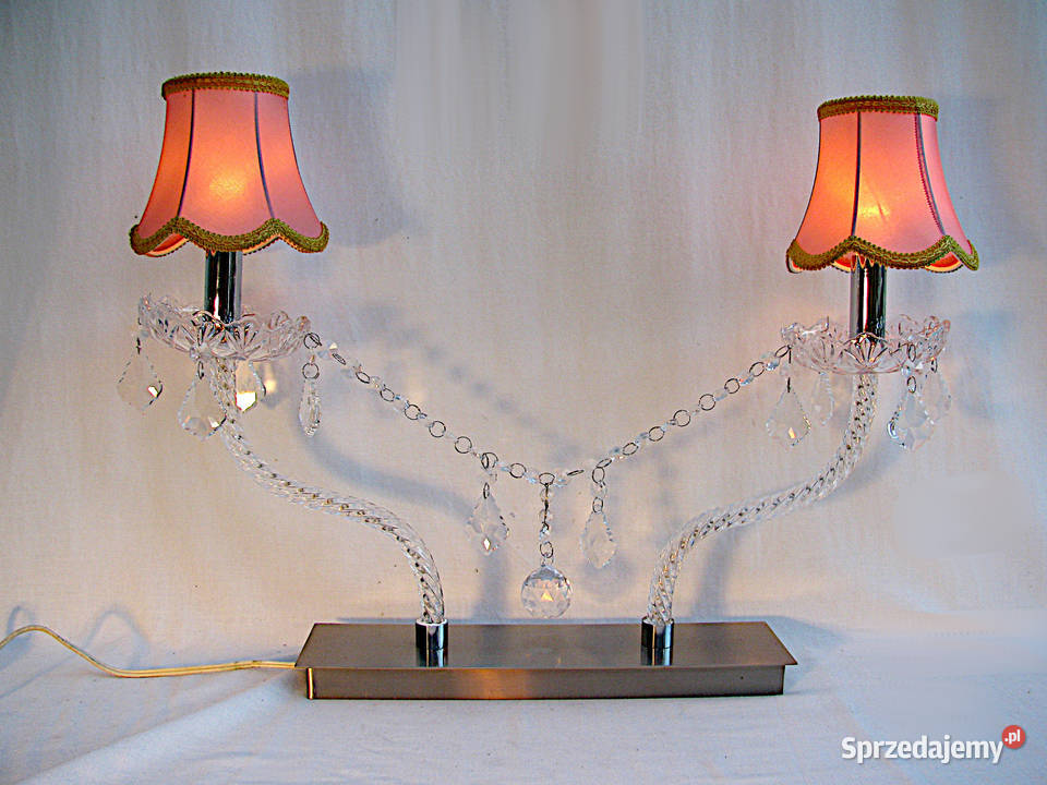 Lampka szklana Kryształki Piękna Szczecinek