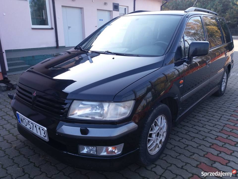Mitsubishi Space Wagon 24 GDI 1999r Długi centralny zamek Space Wagon Ostrołęka