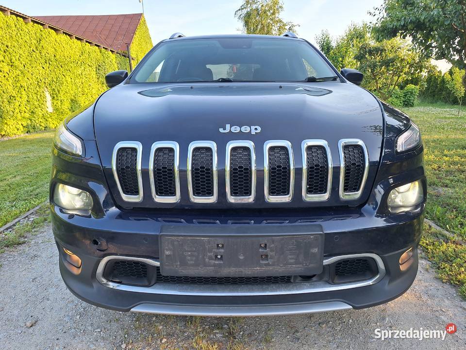 JEEP CHEROKEE V KL KOMPLETNY PRZÓD MASKA ZDERZAK Łosieniec