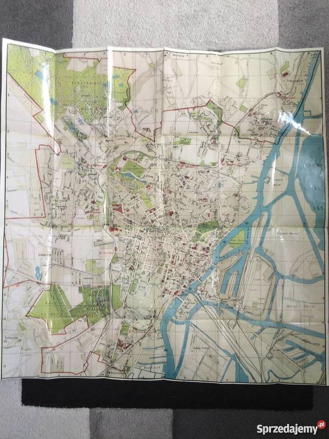 696 Plan Stettina zachodniopomorskie Szczecin