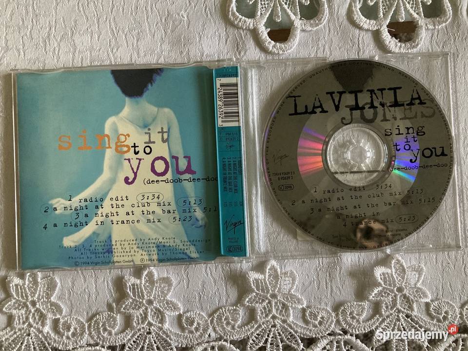 Płyta CD Single Maxi Lavinja Jones Sing It To Czerwionka-Leszczyny