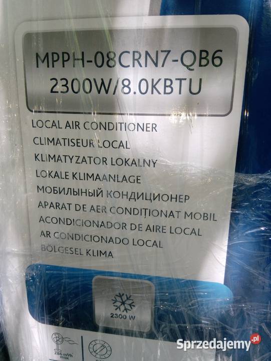 Klimatyzacja osuszacz wentylator przenośny nowy sprzedam