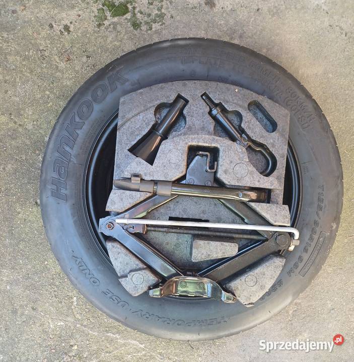 Koło dojazdowe zapas FORD T12590 R16 5x108zestaw